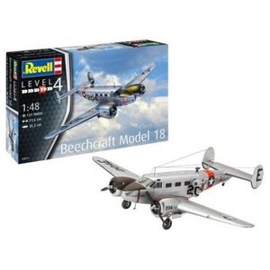 Macheta Avion Beechcraft Model 18 - Scara 1: 48 imagine