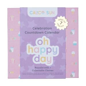 Set cadou bratara si charmuri - Calendar pentru sarbatorit evenimente - Oh Happy Day imagine