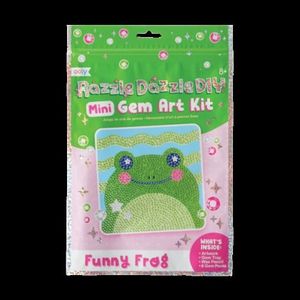 Mini Atelier creativ DIY cu diamante - Funny Frog imagine