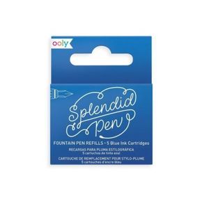 Rezerve Splendid pentru stilouri - cerneala albastra, set de 5 imagine