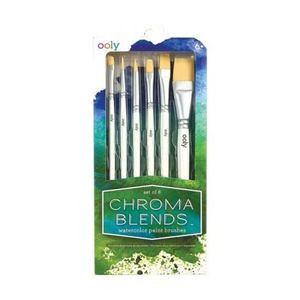 Set de 6 pensule universale, Chroma Blends imagine