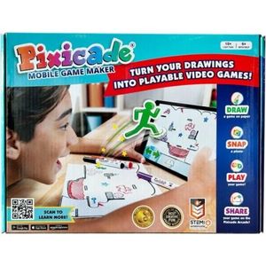 Pixicade - kit creativ multipremiat pentru a transforma desenele copiilor in jocuri video pentru mobil sau tableta, editie jo imagine