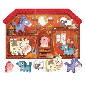 Headu Montessori - Primul Meu Puzzle - Ferma imagine