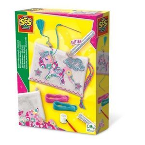 Set creativ DIY copii- Geanta brodata cu unicorn si accesorii imagine