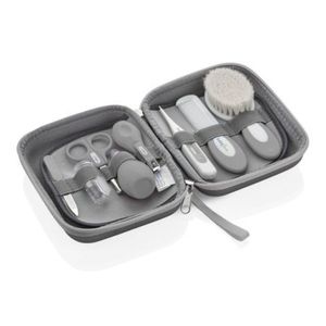 Set ingrijire unghii bebelusi cu 9 piese BabyJem Grooming Set (Culoare: Gri) imagine