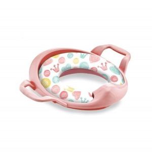 Reductor moale pentru toaleta BabyJem (Culoare: Roz) imagine