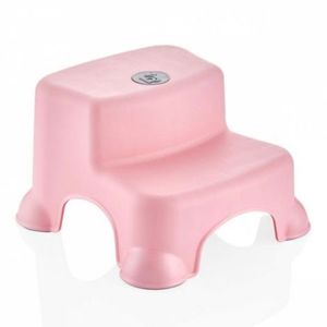 Inaltator cu doua trepte Step Stool BabyJem (Culoare: Roz) imagine