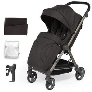 Carucior sport pliabil Skiddou Mell Onyx, ultracompact pentru calatorii, Negru imagine