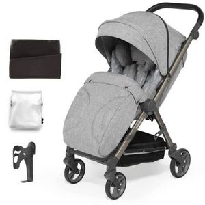 Carucior sport pliabil Skiddou Mell Normandic dream, ultracompact pentru calatorii, Gri deschis imagine