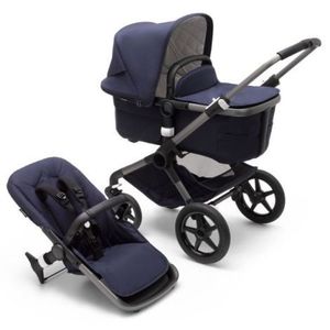 Carucior Bugaboo Fox 3 Classic Graphite Dark Navy 2 in 1 imagine