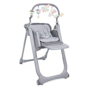 Scaun de masa Chicco Polly Magic Relax, Graphite (Gri), 0luni+ imagine