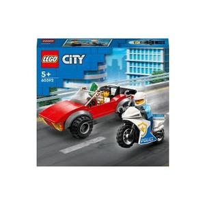 Lego City: Politist pe motocicleta in urmarirea unei masini imagine