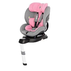 Scaun Auto Lorelli, Proxima I-Size Isofix, rotativ, 40-105 cm, Pink Grey imagine