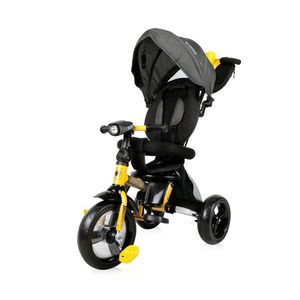 Tricicleta multifunctionala, 4 in 1, cu scaun rotativ, Lorelli Enduro, Yellow Black imagine