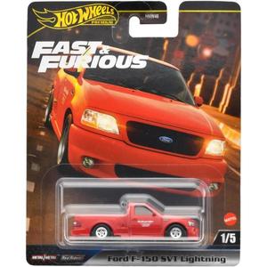 Masinuta din metal, Hot Wheels, Fast and Furious, Ford F-150 SVT Lightning, HYP75 imagine