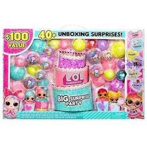 Set 4 papusi, LOL Surprise, Big Party, 40 surprize, 120957EUC imagine