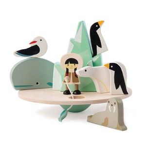 Jucarie din lemn - Balancing Arctic Circle | Tender Leaf Toys imagine