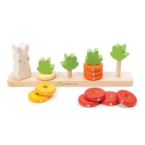 Jucarie din lemn - Counting Carrots | Tender Leaf Toys imagine