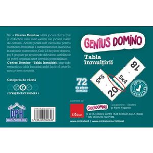 Genius Domino - Inmultirea | Didactica Publishing House imagine