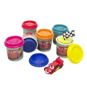 Set de joaca AS Art - Plastilina Cars, 6 borcanase | ArtGreco Plastilina imagine