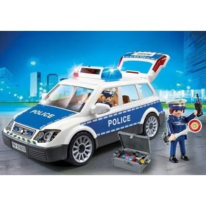 Set jucarii - Masina de Politie cu Lumina si Sunete | Playmobil imagine