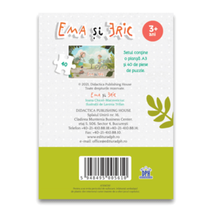 Puzzle - Ema si Eric in parc | Didactica Publishing House imagine