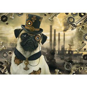 Puzzle 1000 de piese - Markus Binz - Steampunk Dog | Schmidt imagine