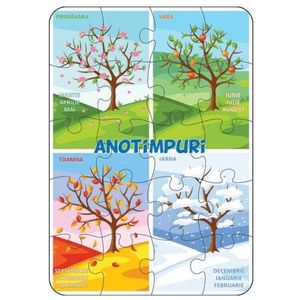 Puzzle - Anotimpuri | Didactica Publishing House imagine