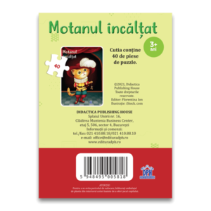 Puzzle: Motanul incaltat | Didactica Publishing House imagine