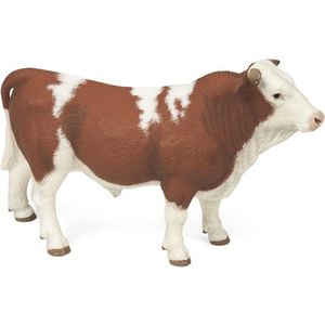 Figurina - Farmyard Friends - Simmental bull | Papo imagine