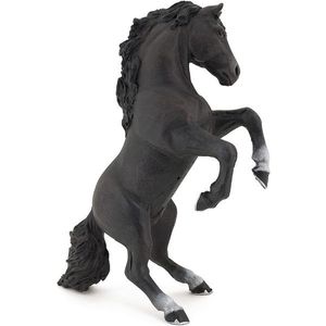 Figurina - Black reared up horse | Papo imagine