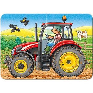 Puzzle 20 piese - Utilaje Agricole | Ravensburger imagine