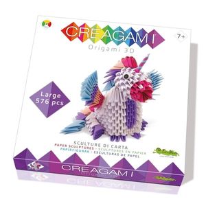 Set creativ - Creagami - Unicorn, 576 piese | CreativaMente imagine