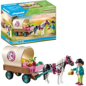 Set jucarii - Pony Farm - Trasura cu ponei | Playmobil imagine