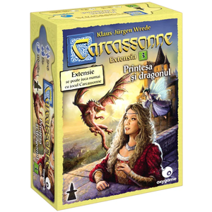 Extensie - Carcassonne - Printesa si dragonul | Hans Im Gluck imagine