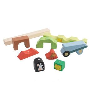 Puzzle magnetic - Garden | Tender Leaf Toys imagine