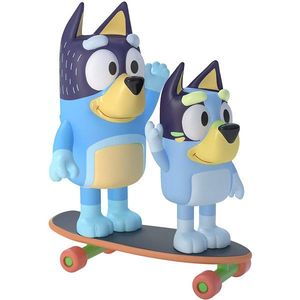 Set 2 figurine - Skateboarding - Bluey and Bandit | Moose Toys imagine