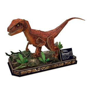 Puzzle 3D - Velociraptor | CubicFun imagine