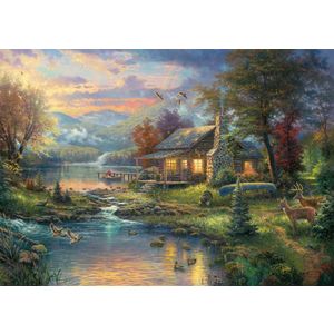 Puzzle 1000 piese - Thomas Kinkade - Nature's Paradise | Schmidt imagine