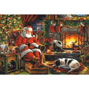 Puzzle din lemn - Christmas Evening | Trefl imagine