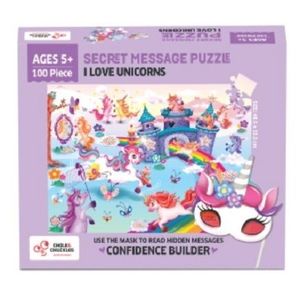 Puzzle - Secretele Unicornilor | Chalk and Chuckles imagine