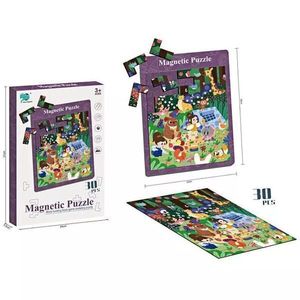 Puzzle magnetic - In excursie | Fanny Elephant imagine