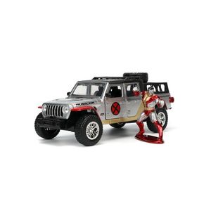 Set figurina si masinuta - Marvel X-Men: Colossus & 2020 Jeep Gladiator | Jada Toys imagine