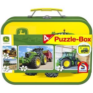 Set 4 puzzle-uri - John Deere | Schmidt imagine