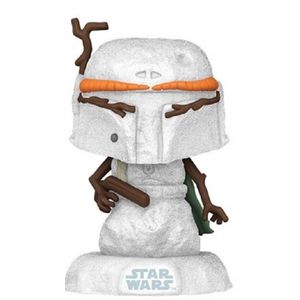 Figurina Star Wars Holiday - Snowman Boba Fett | Funko imagine