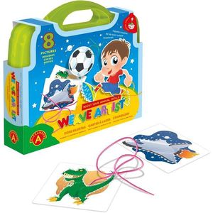 Set sabloane - Invatam sa coasem pentru baieti | Alexander Toys imagine