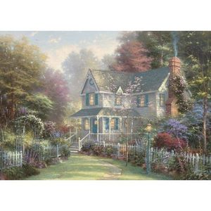 Puzzle 500 piese - Thomas Kinkade - Victoria Garden II | Schmidt imagine