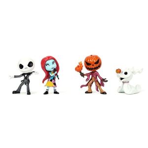 Set figurine - Metalfigs - Disney Tim Burton Nightmare Before Christmas, 4 pieces | Jada Toys imagine