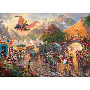 Puzzle 1000 piese - Thomas Kinkade - Dumbo | Schmidt imagine