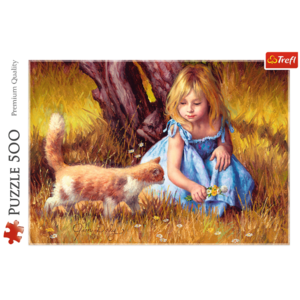 Puzzle 500 piese - Copilarie | Trefl imagine